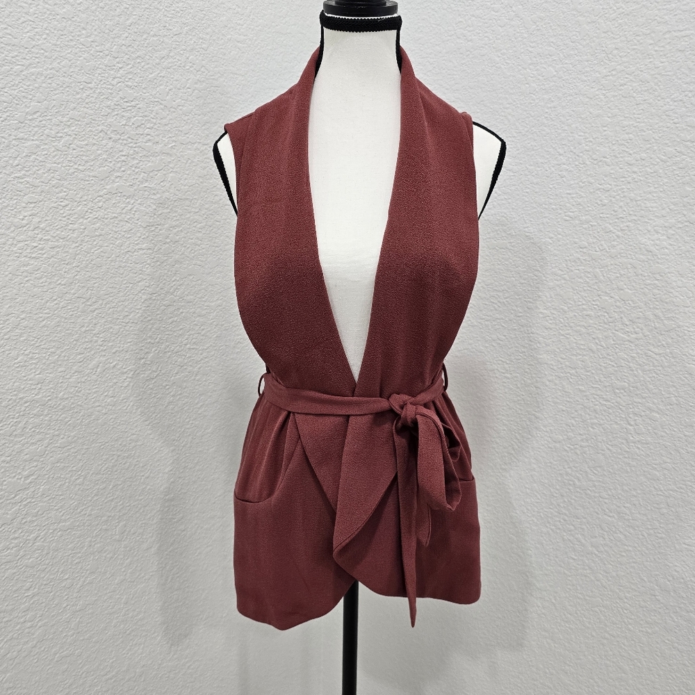 Dynamite Cardigan Size Small Muave Rose Color